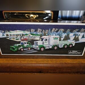 Hess Toy Truck and Tractor Set
